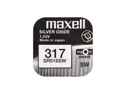 [SR516SW] Maxell Europe LTD. Pile bouton SR516SW (317)
