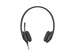 [981-000475] Logitech Écouteurs H340 USB Stereo noir