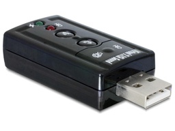 [Informatique] Delock Carte son USB2.0, Virtual 7.1, 24Bit/96Khz 3,5mm In/Out