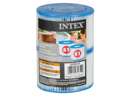 Intex Cartouche de filtre pour piscine Pure Spa Typ S1 double emballage