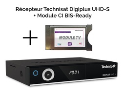 [DIGIPLUS-BISRE] Récepteur UHD Sat Digiplus + BIS-Ready carte CI+ TECHNISAT