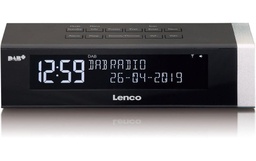 Lenco Radio-réveil CR-630BK Noir
