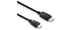 [X-DC055-030] HDGear Câble DisplayPort - HDMI, 3 m
