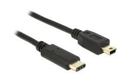[Câble] Delock Câble USB 2.0 USB C - Mini-USB B 0.5 m