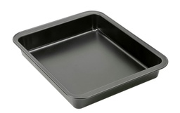 [2300647616] Kaiser Plat à gratin Delicious 39 cm Angulaire, Noir