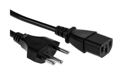 [F00356] FURBER.power Câbles d’alimentation C13-T12 3.0 m Noir