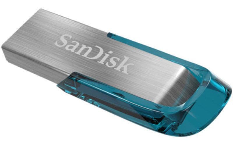 SanDisk USB3.0 Ultra Flair, bleu vitesse de lecture. 150MB/s, boîtier métallique