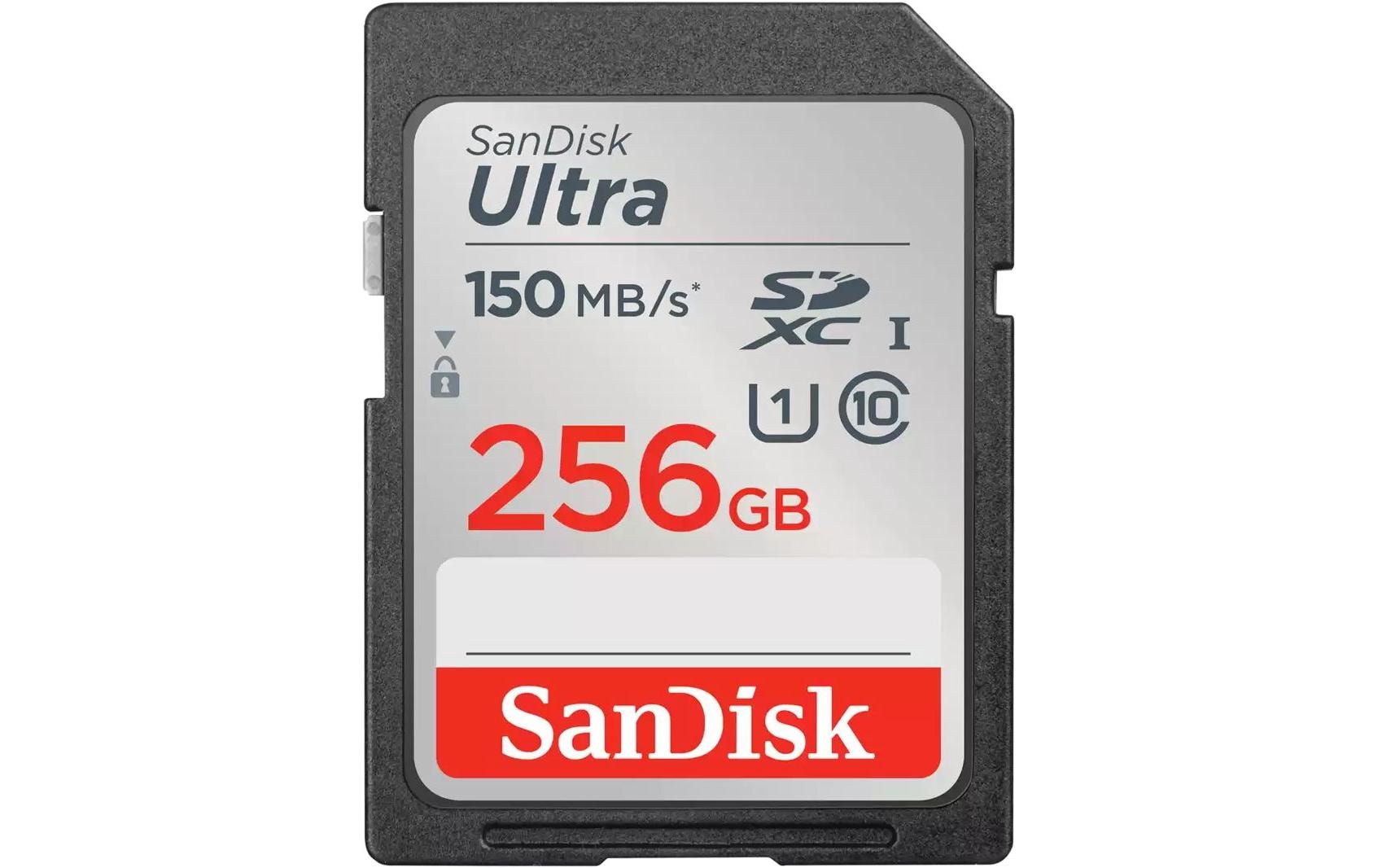 SanDisk SDXC Card Ultra Lecture 150MB/s, UHS-I U1, Classe 10