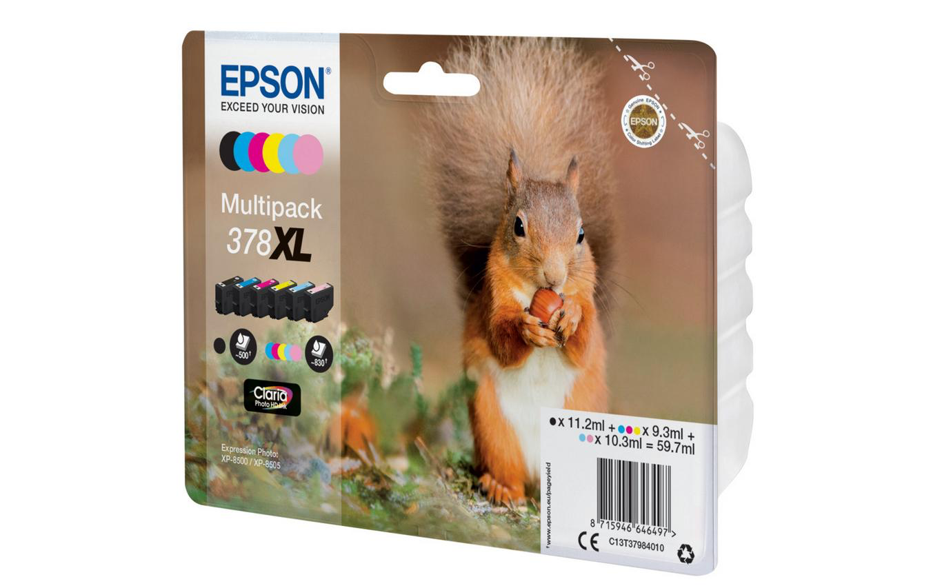 Epson Kits d’encre 378 XL / C13T37984010