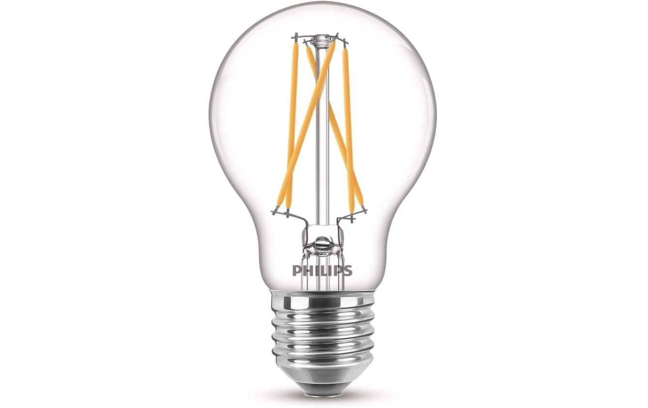 Philips Lampe LEDcla 40W E27 A60 CL WGD90 Blanc chaud (WW)